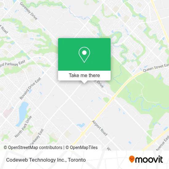 Codeweb Technology Inc. map