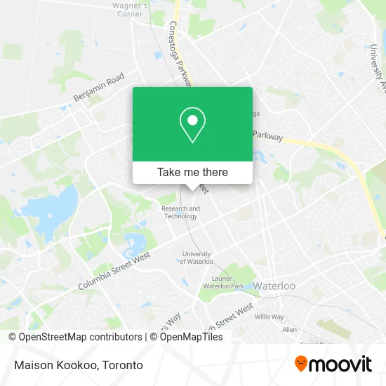 Maison Kookoo map