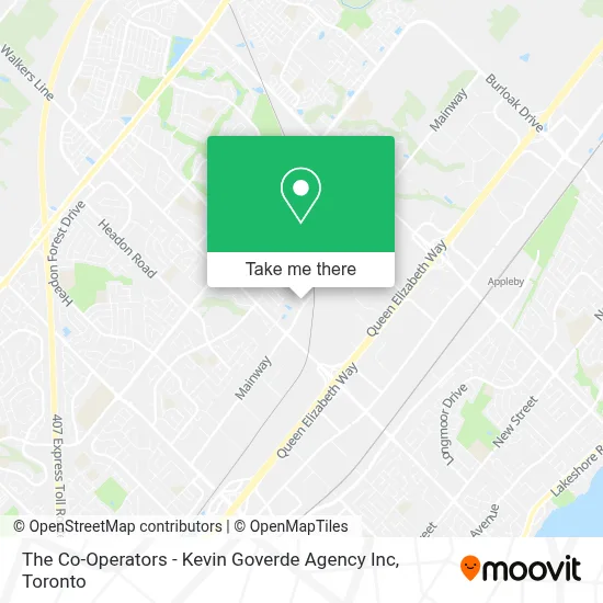 The Co-Operators - Kevin Goverde Agency Inc map