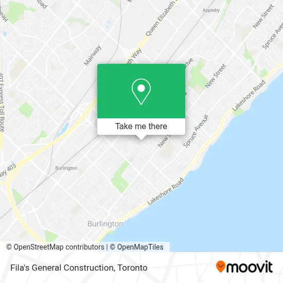 Fila's General Construction map