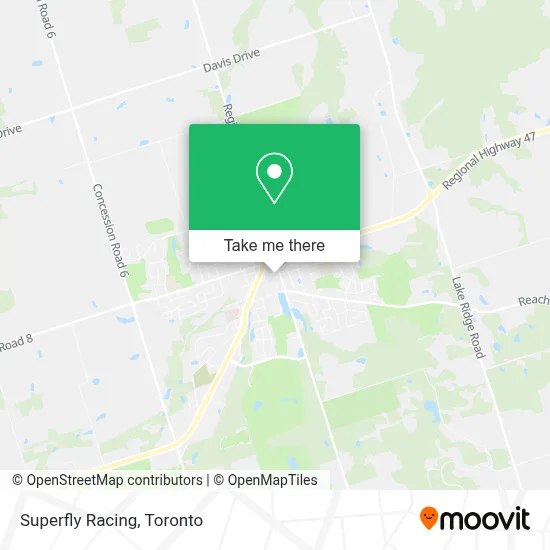 Superfly Racing map