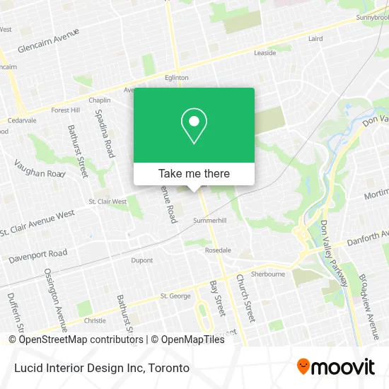Lucid Interior Design Inc map