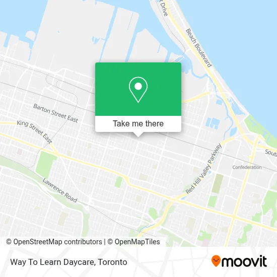 Way To Learn Daycare map