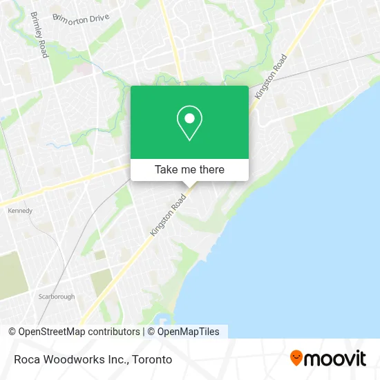 Roca Woodworks Inc. map