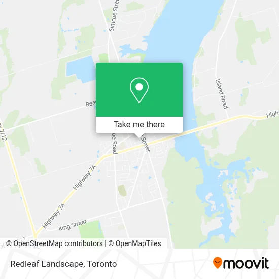 Redleaf Landscape map