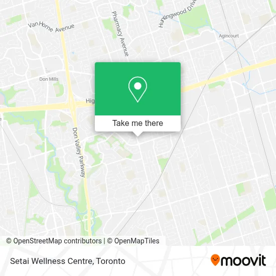 Setai Wellness Centre map