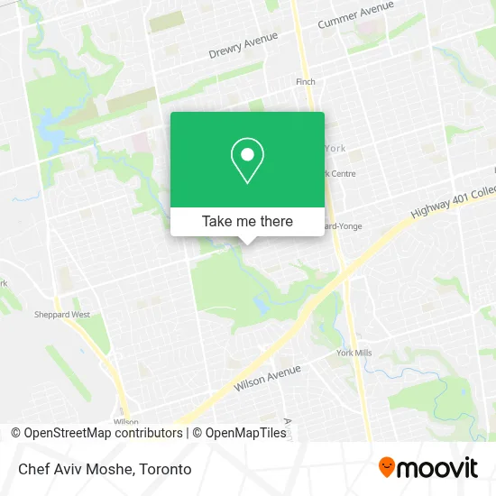 Chef Aviv Moshe map