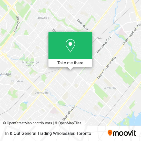 In & Out General Trading Wholesaler map
