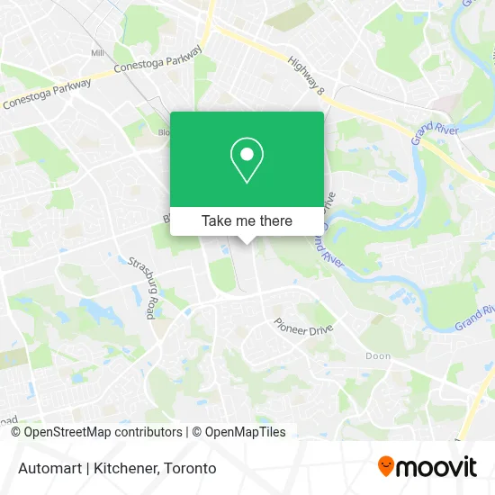 Automart | Kitchener map