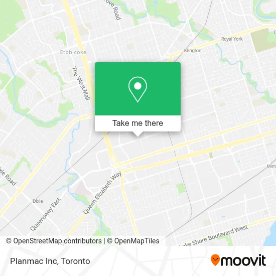 Planmac Inc map