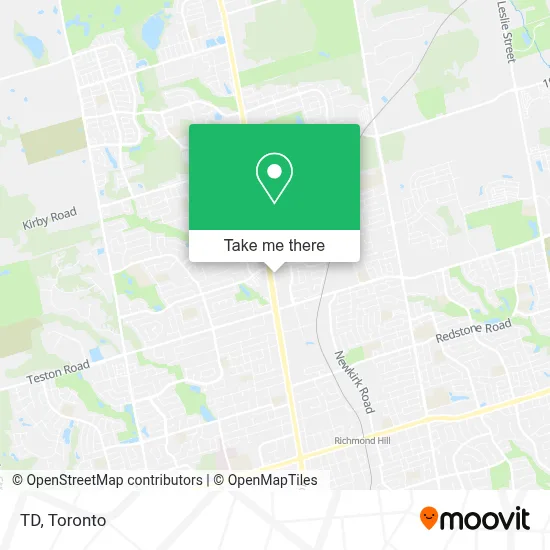 Td map