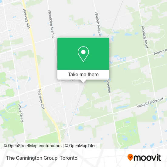 The Cannington Group map