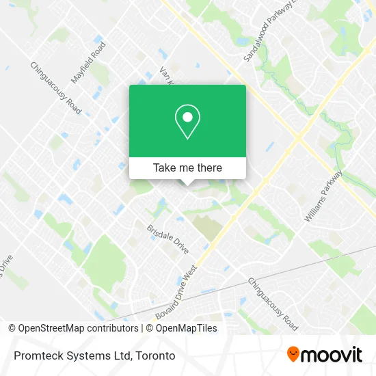 Promteck Systems Ltd map
