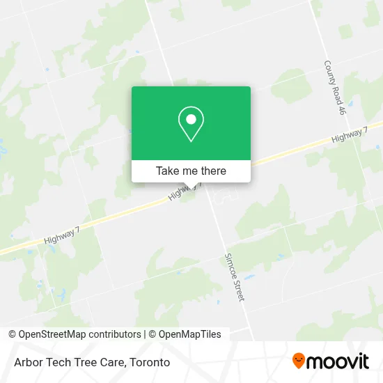 Arbor Tech Tree Care map