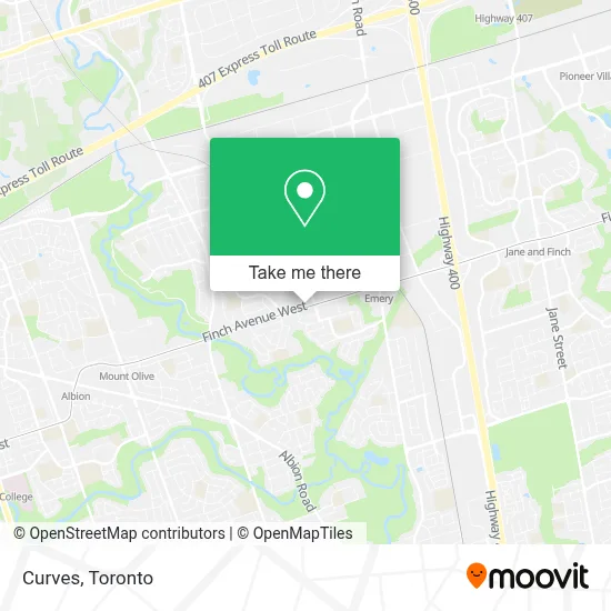 Curves map