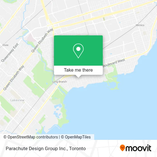 Parachute Design Group Inc. map