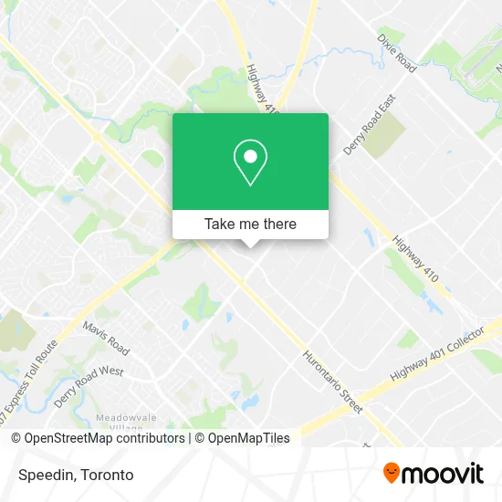 Speedin map