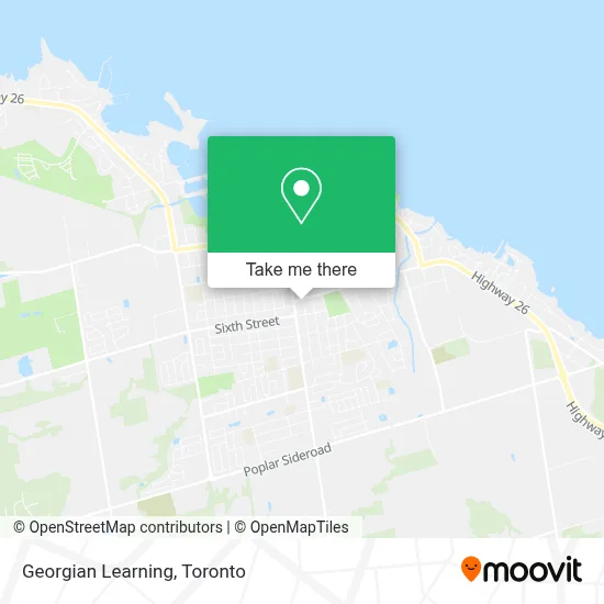 Georgian Learning map