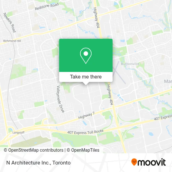 N Architecture Inc. map