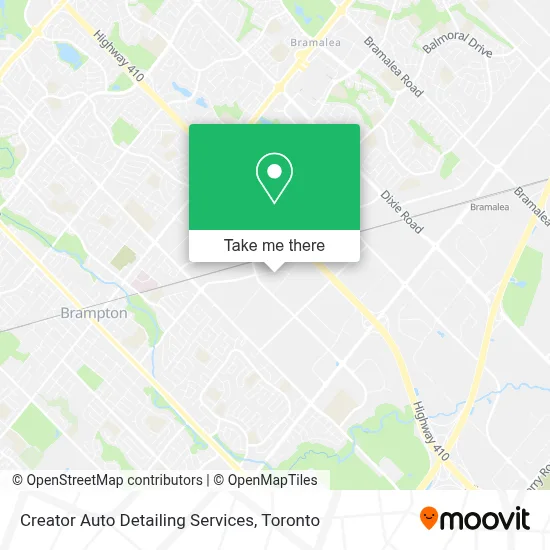 Creator Auto Detailing Services map