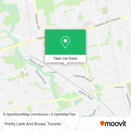 Pretty Lash And Brows map