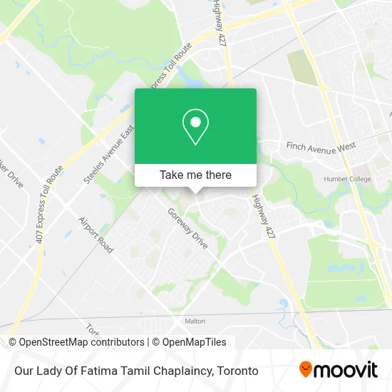 Our Lady Of Fatima Tamil Chaplaincy map