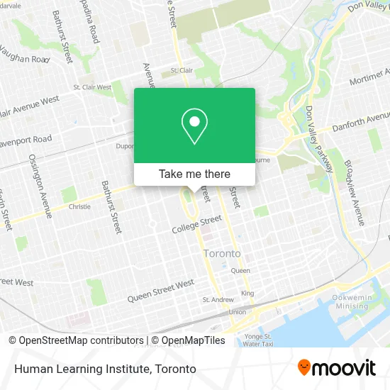 Human Learning Institute map