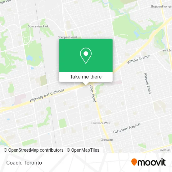 Coach map