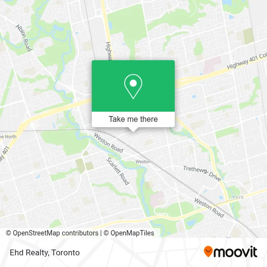 Ehd Realty map