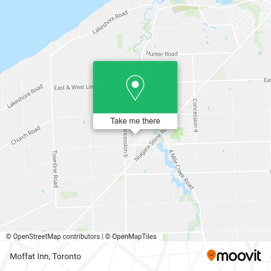 Moffat Inn map