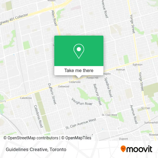Guidelines Creative map
