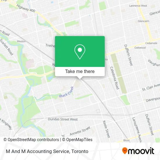 M And M Accounting Service map
