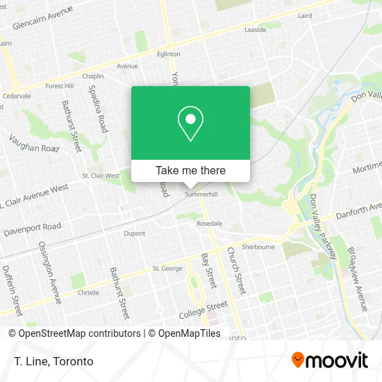 T. Line map
