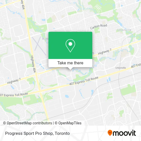 Progress Sport Pro Shop map