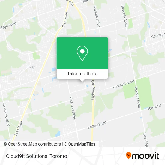 Cloud9it Solutions map