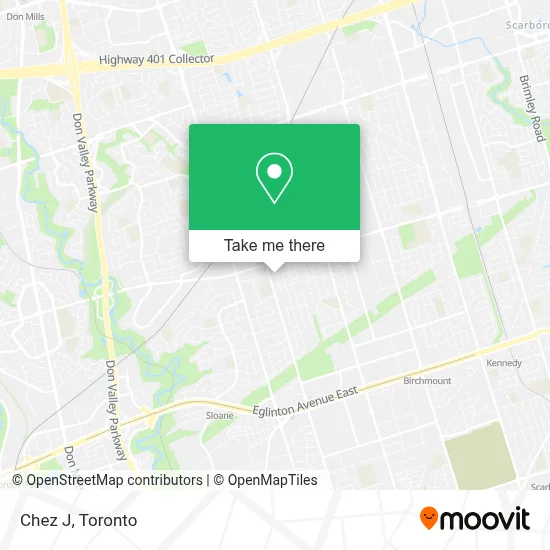 Chez J map