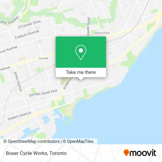 Boxer Cycle Works map