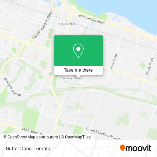Gutter Done map