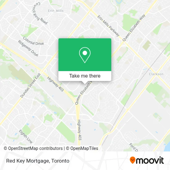 Red Key Mortgage map