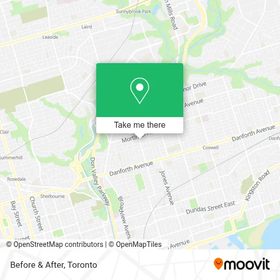 Before & After map