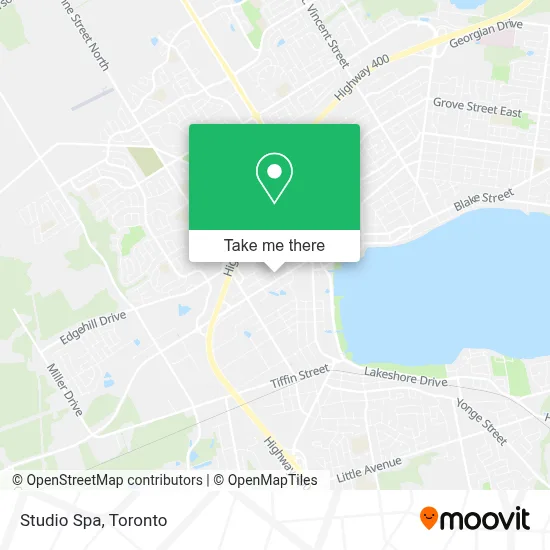 Studio Spa map