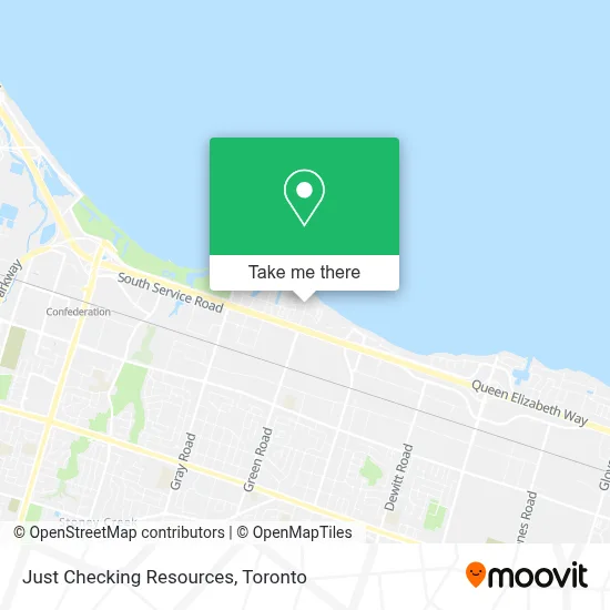 Just Checking Resources map