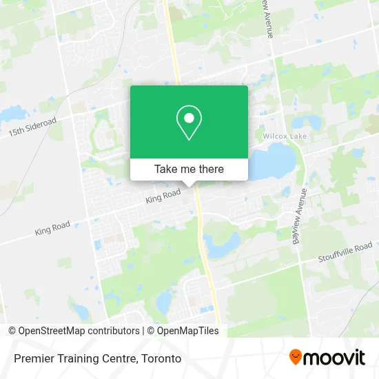 Premier Training Centre map