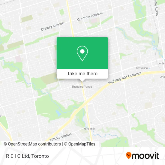 R E I C Ltd map