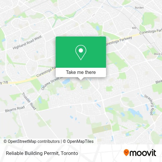 Reliable Building Permit map