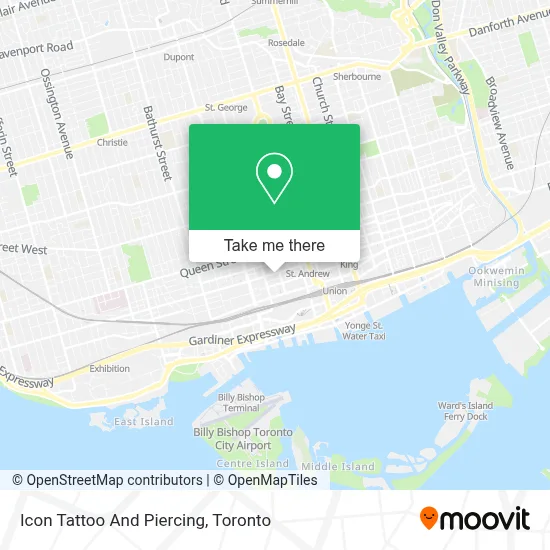 Icon Tattoo And Piercing map