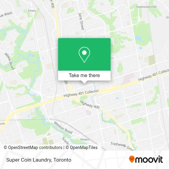 Super Coin Laundry map