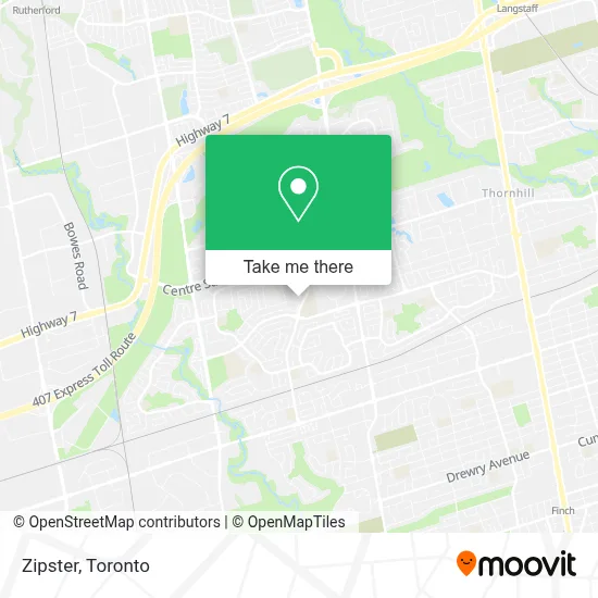 Zipster map