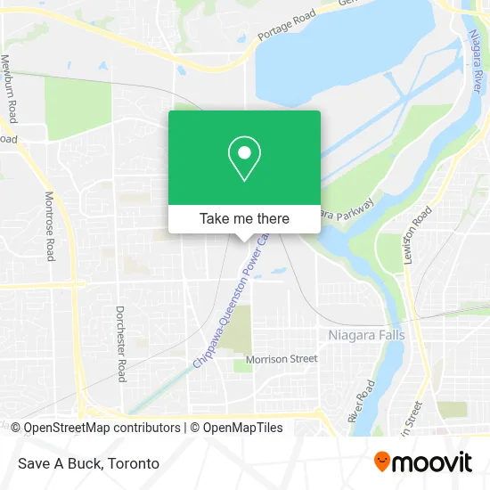 Save A Buck map