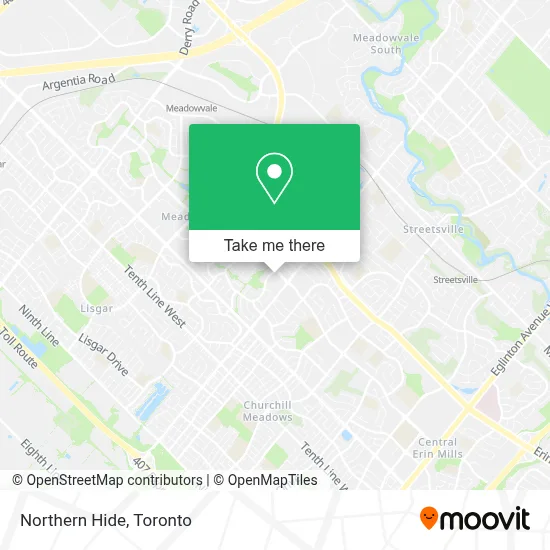 Northern Hide map